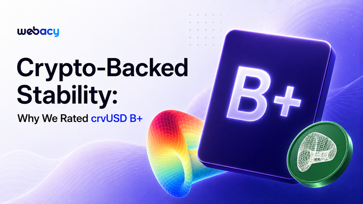 Crypto-Backed Stability: Why We Rated crvUSD B+