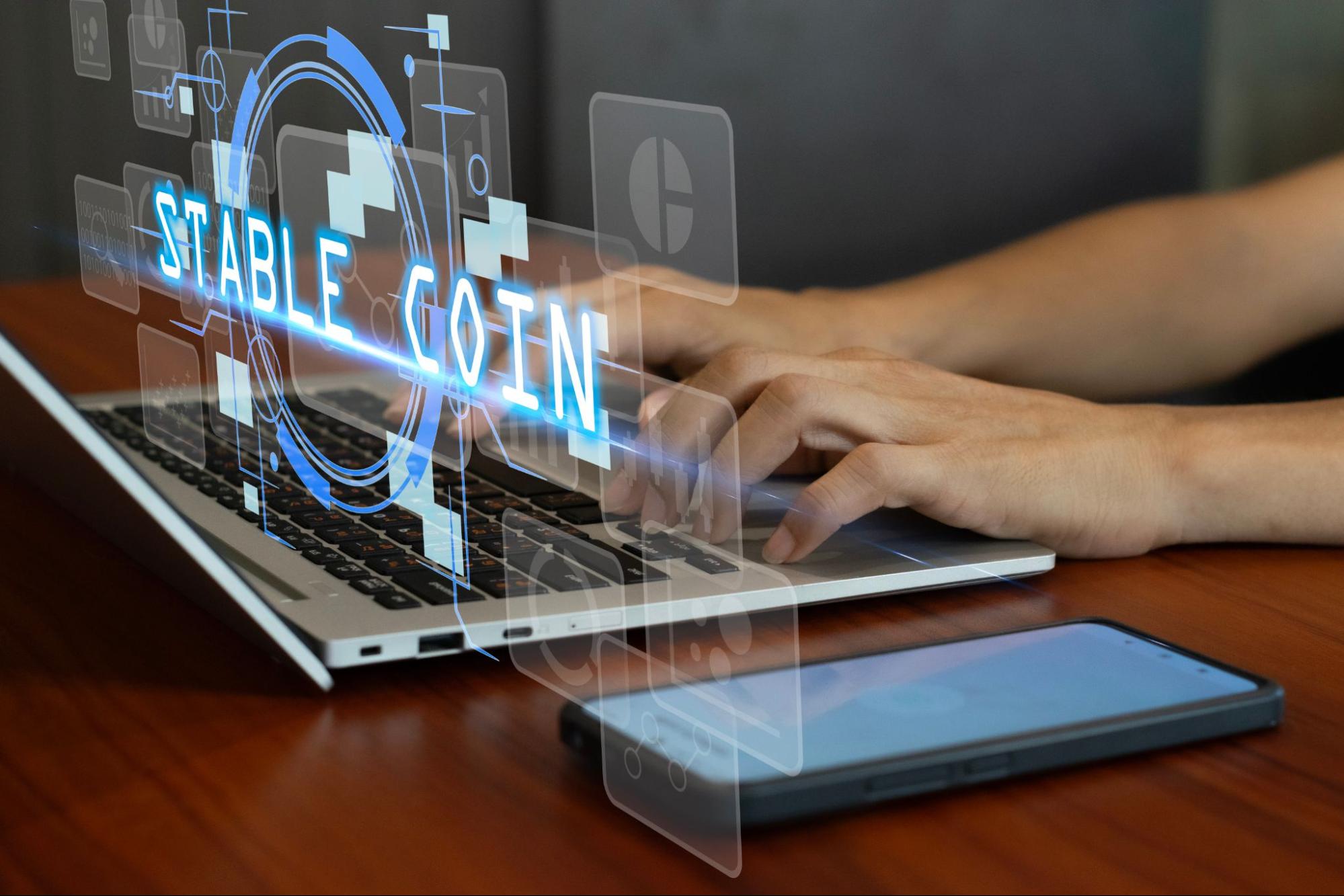 The concept of using stablecoins in the financial system.