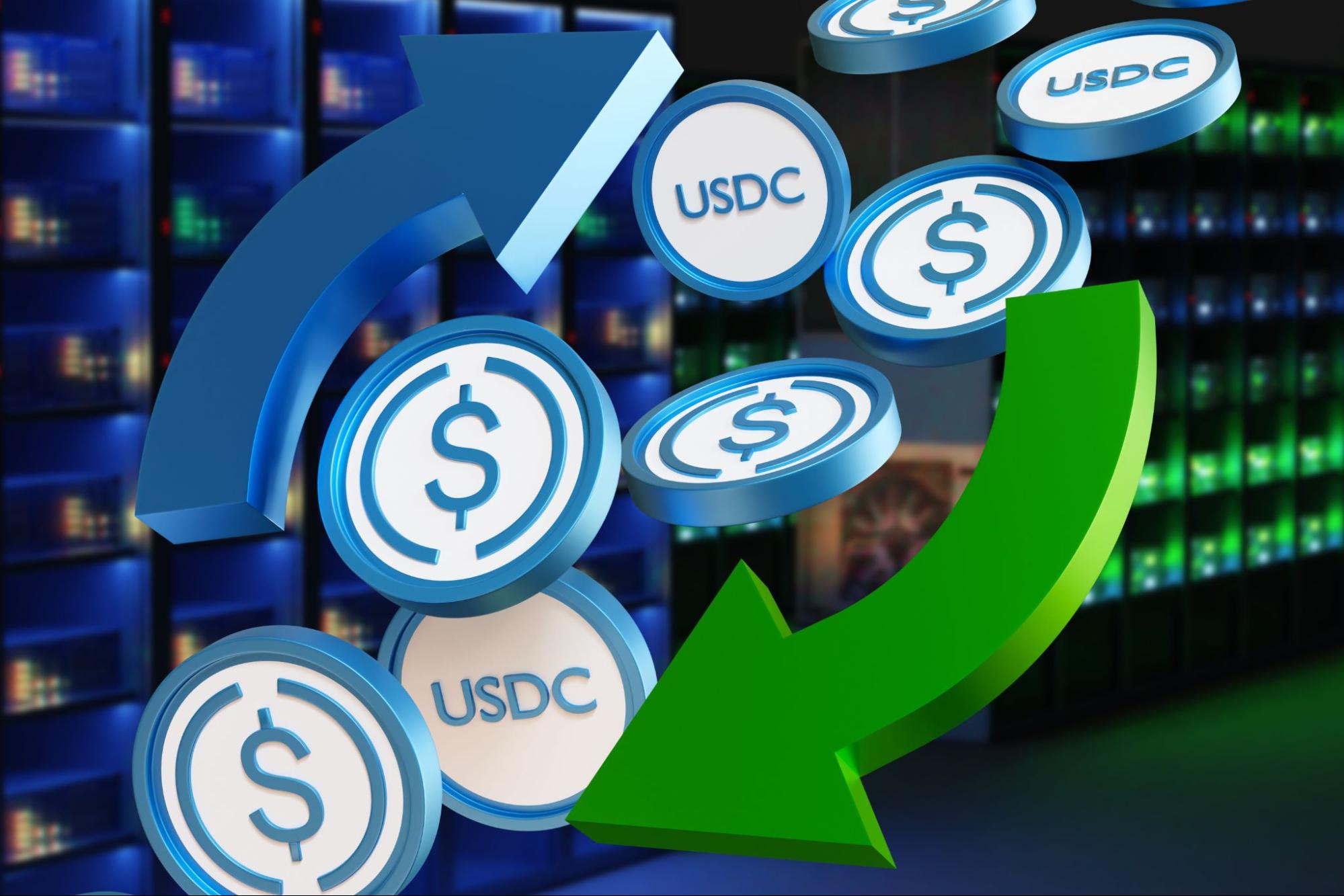 USDC investment. Investing in stablecoins. Buying digital dollar. Investments in USDC currency.