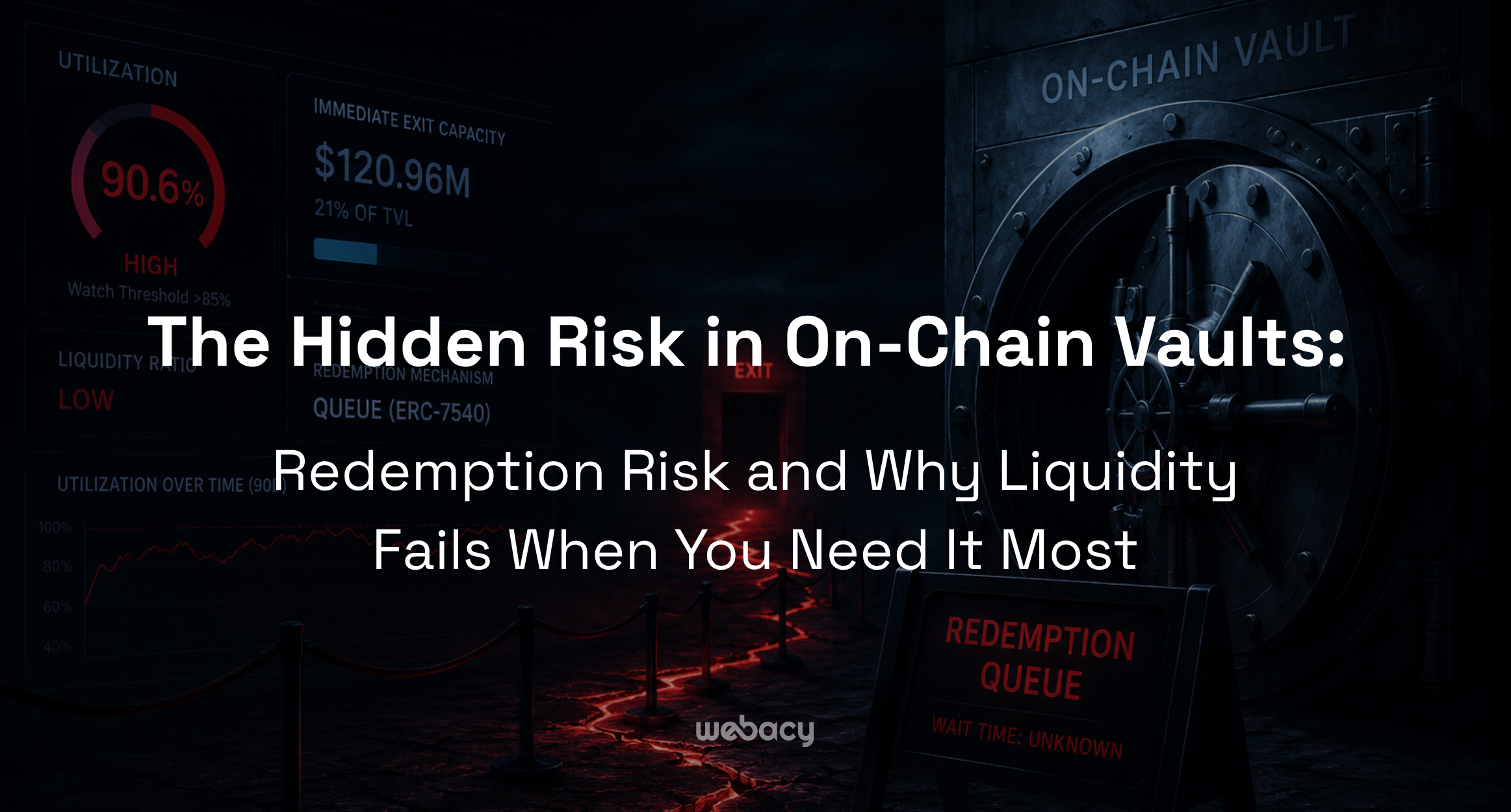 The Hidden Risk in On-Chain Vaults: Redemption Risk and Why Liquidity Fails When You Need It Most