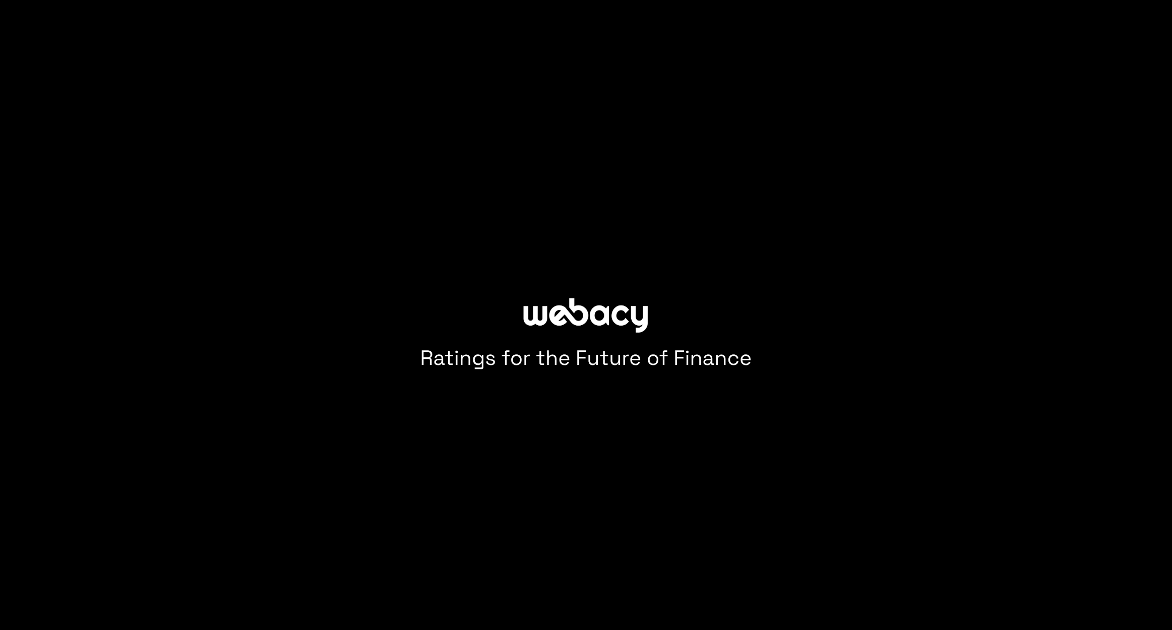 We Are the Ratings Business for the Future of Finance