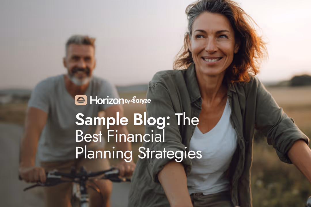 Financial Planning Overview