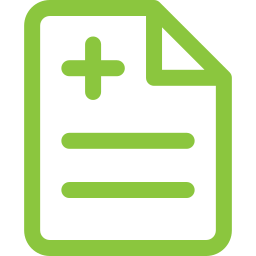 A sheet of paper with a cross on it.