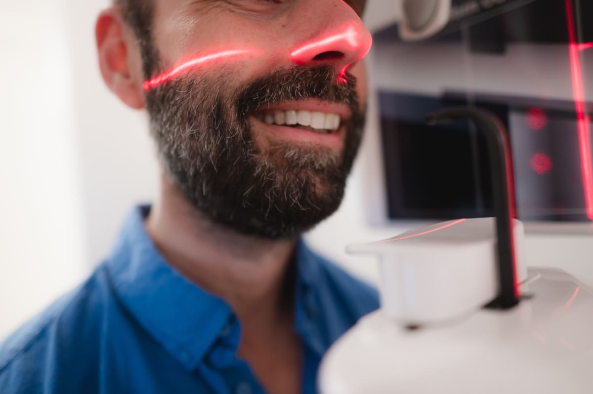 Dental implant procedure at Sustainable Smiles in Pleasanton, CA showing advanced implant technology and patient care
