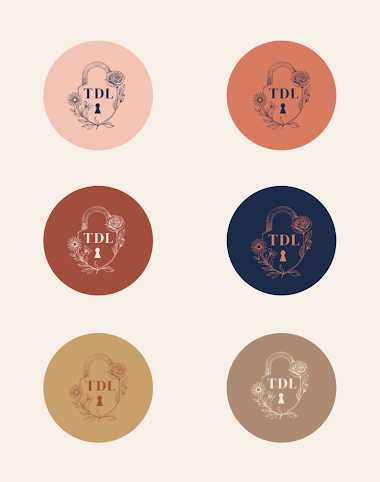 The Denver Look logo in six brand colorways