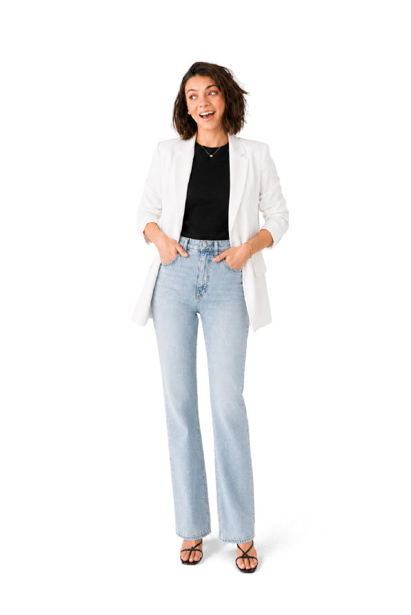 Med spa provider standing with hands in pockets