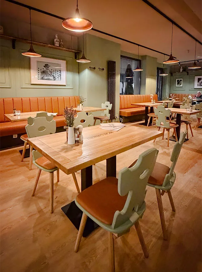 Innenraum vom Restaurant Prost & Mahlzeit