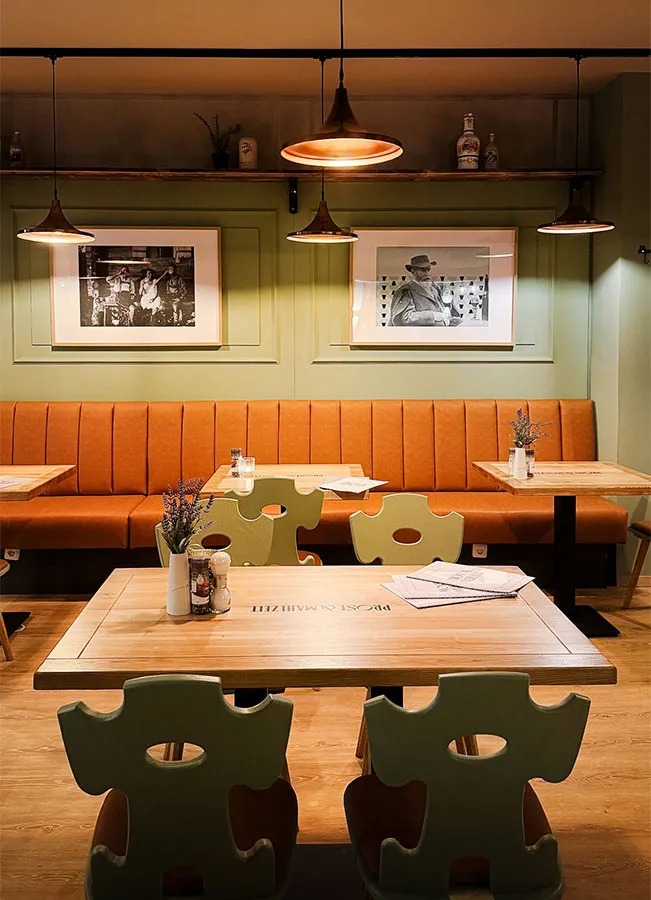 Innenraum vom Restaurant Prost & Mahlzeit