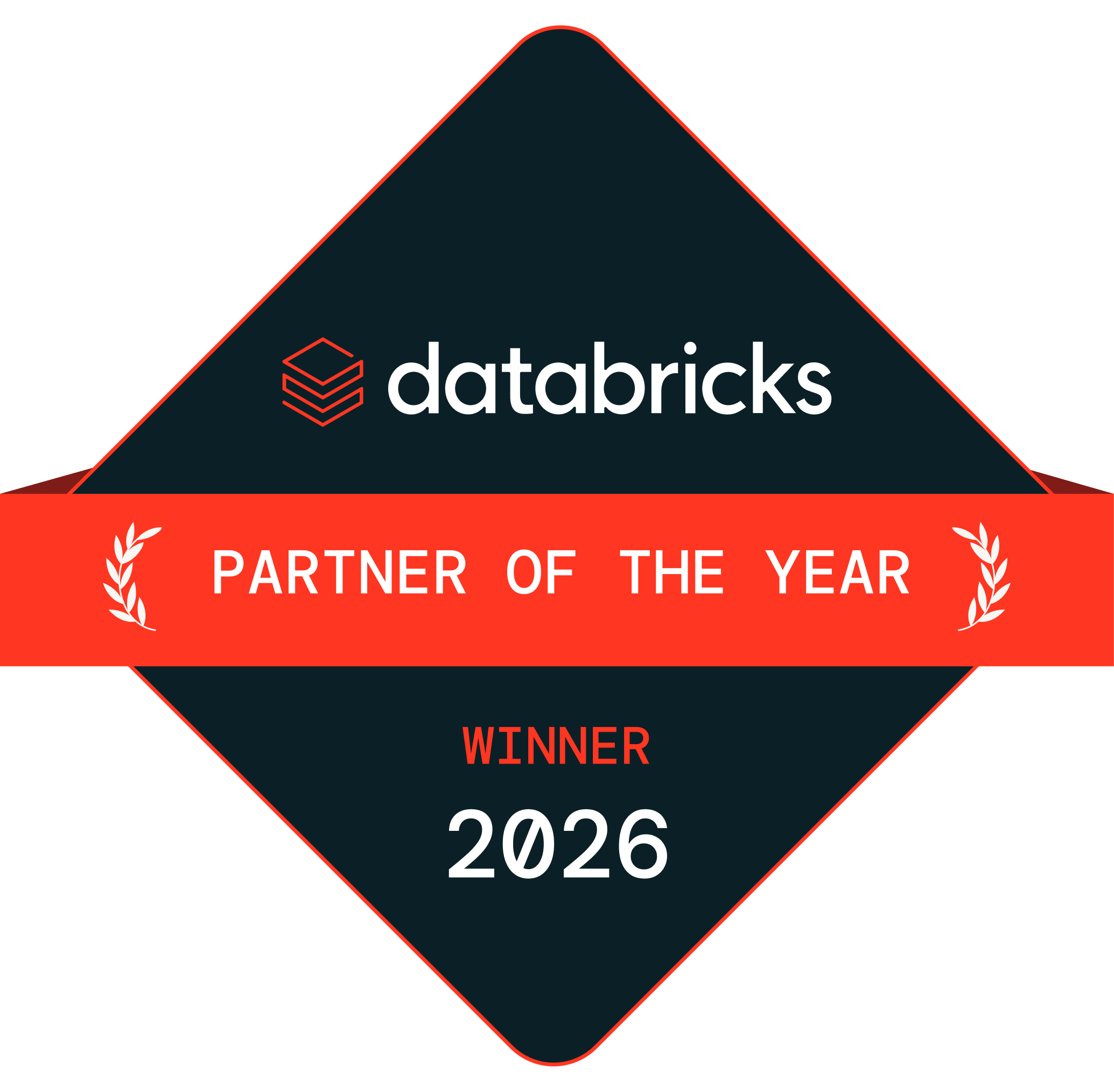 2026 Databricks Partner of the Year Winner badge awarded to Kythera Labs