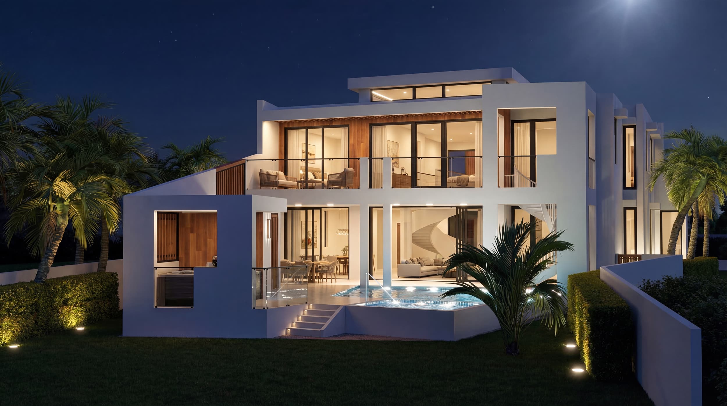 Contemporary Custom Home in Palm Beach Gardens