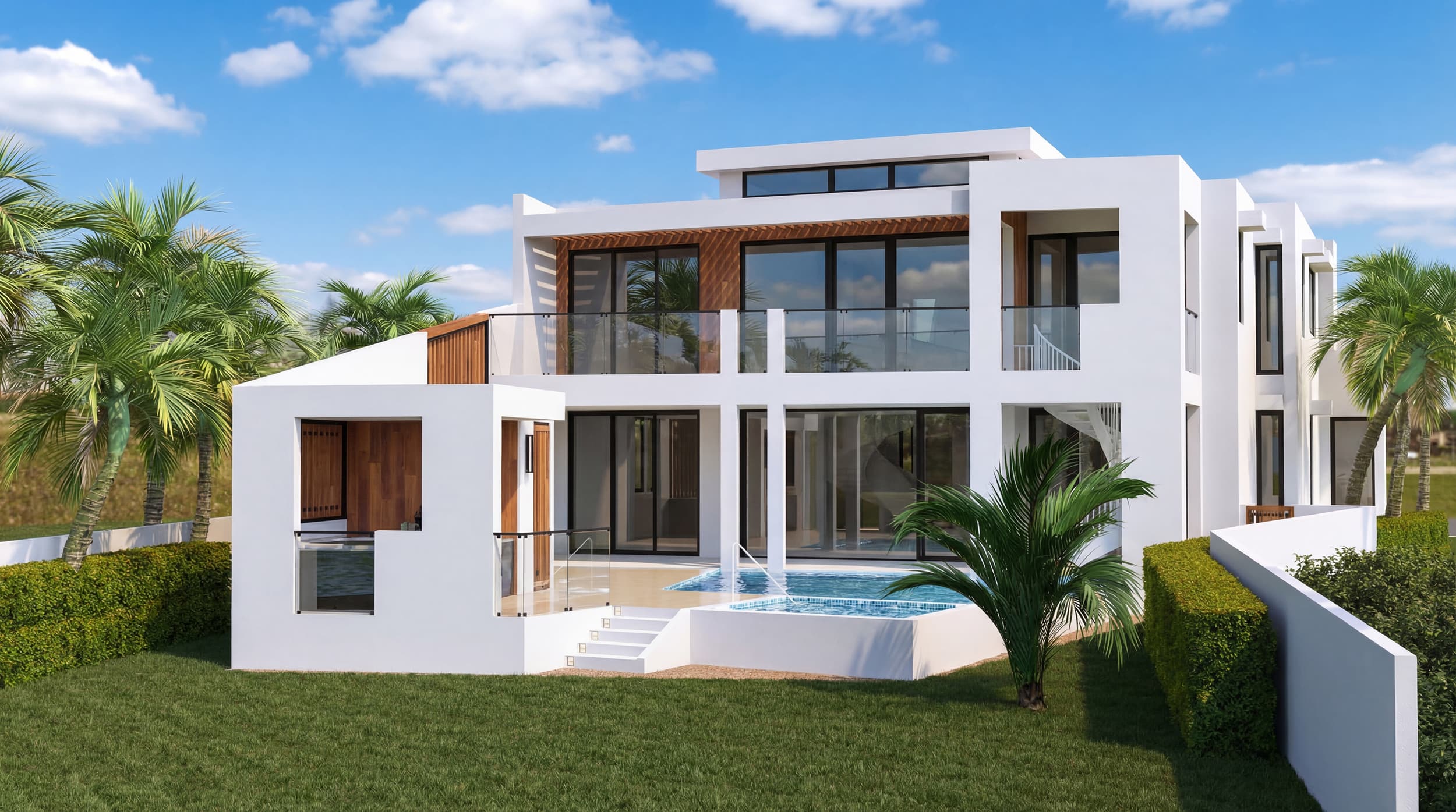 Contemporary Custom Home in Palm Beach Gardens