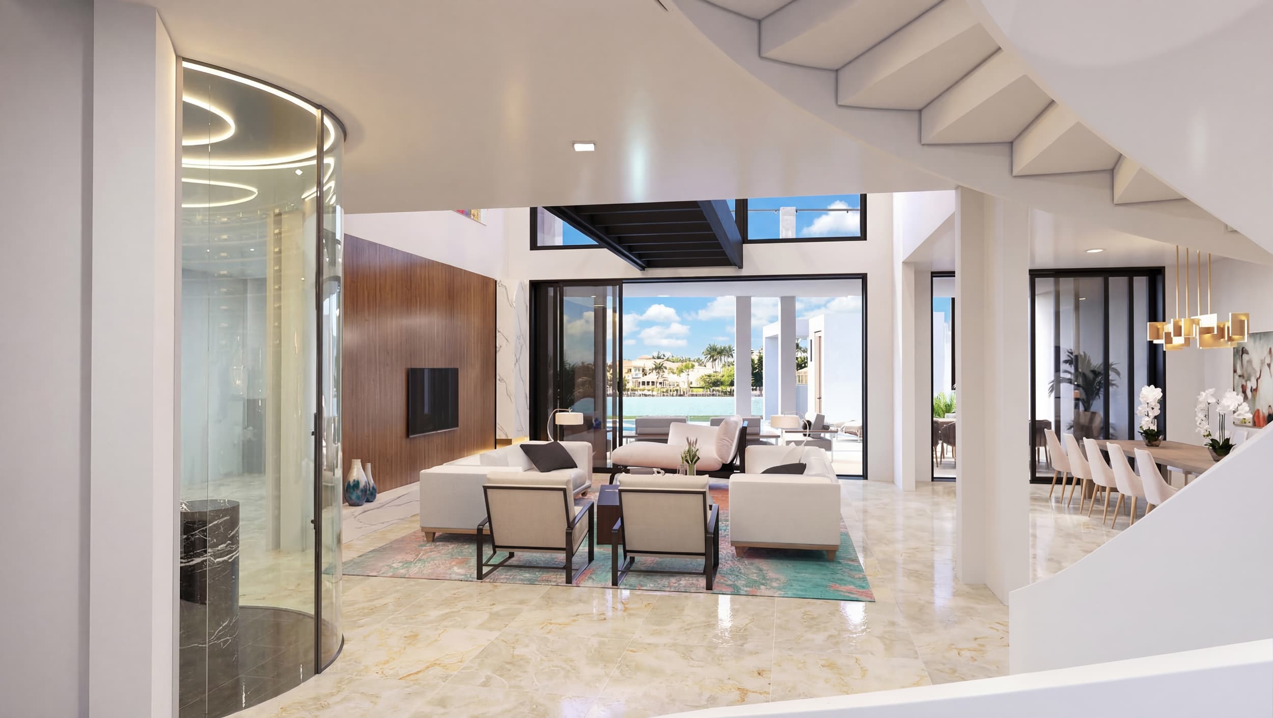 Contemporary Custom Home in Palm Beach Gardens