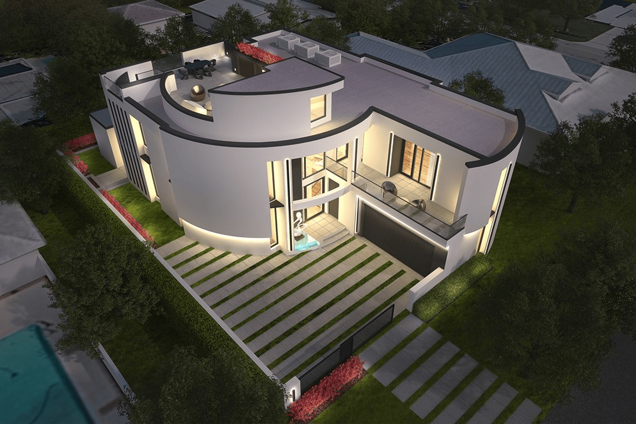 Contemporary Custom Home in Boca Raton