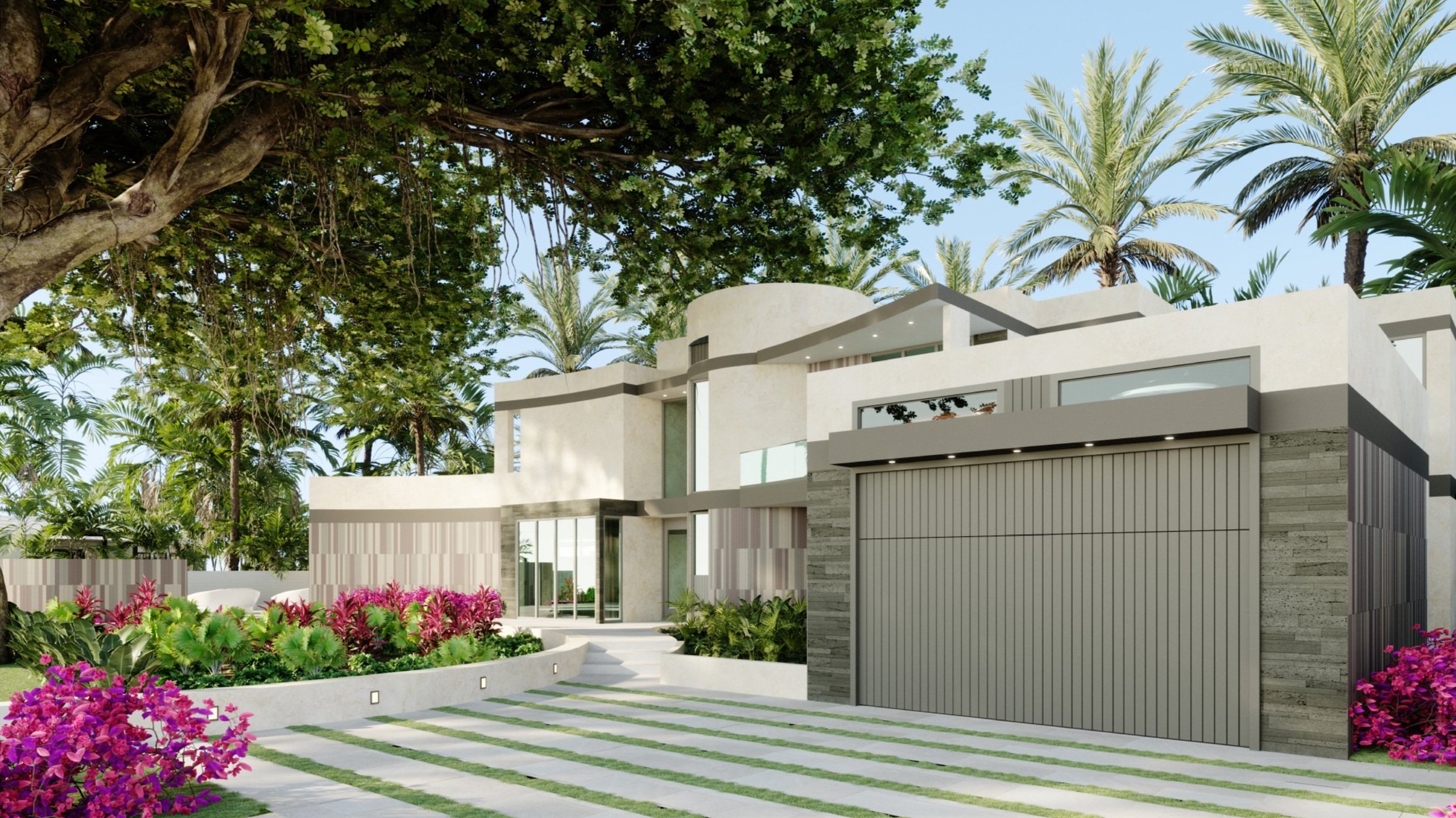 Contemporary Custom Home in West Palm Beach