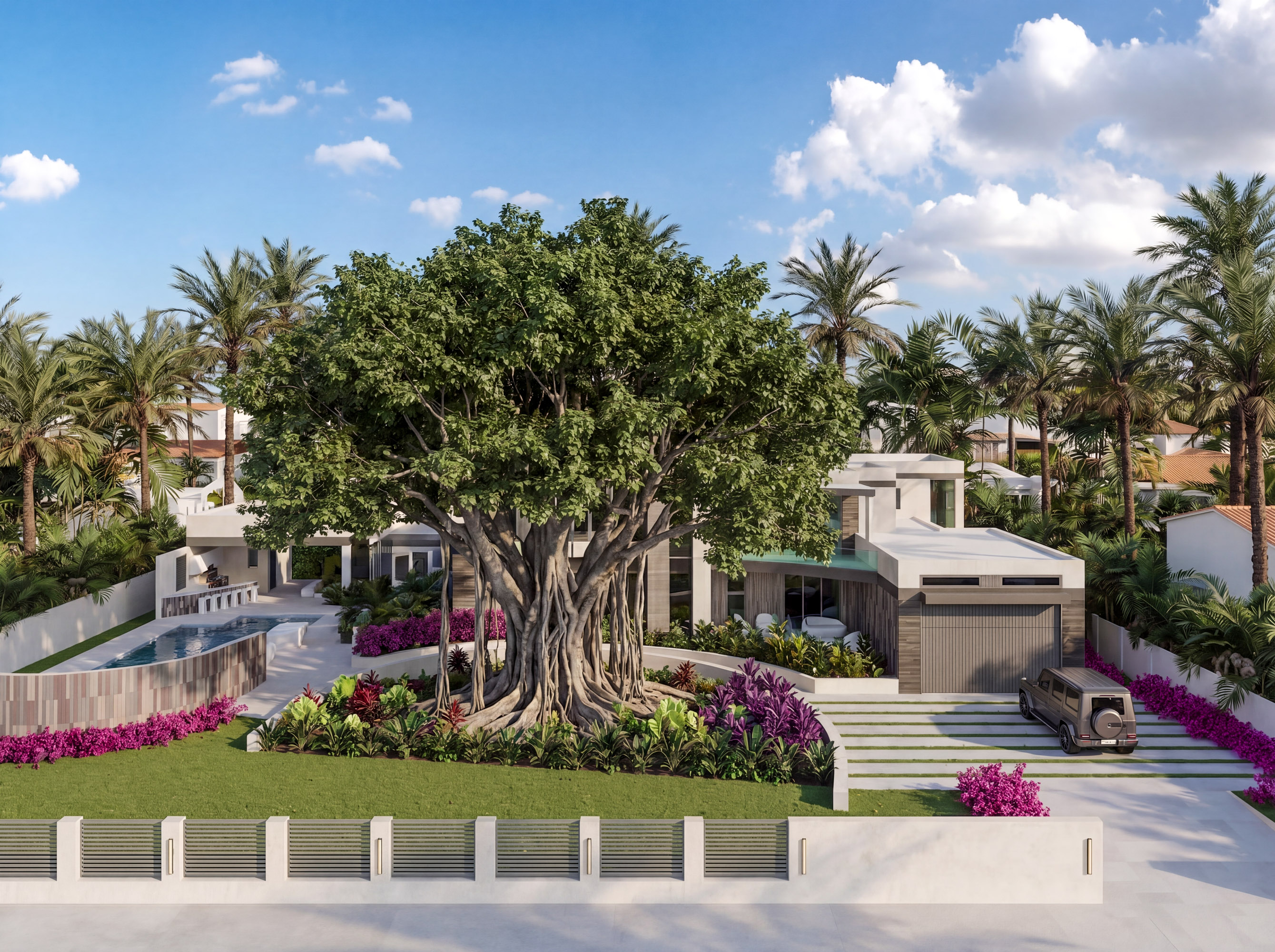 Contemporary Custom Home in West Palm Beach
