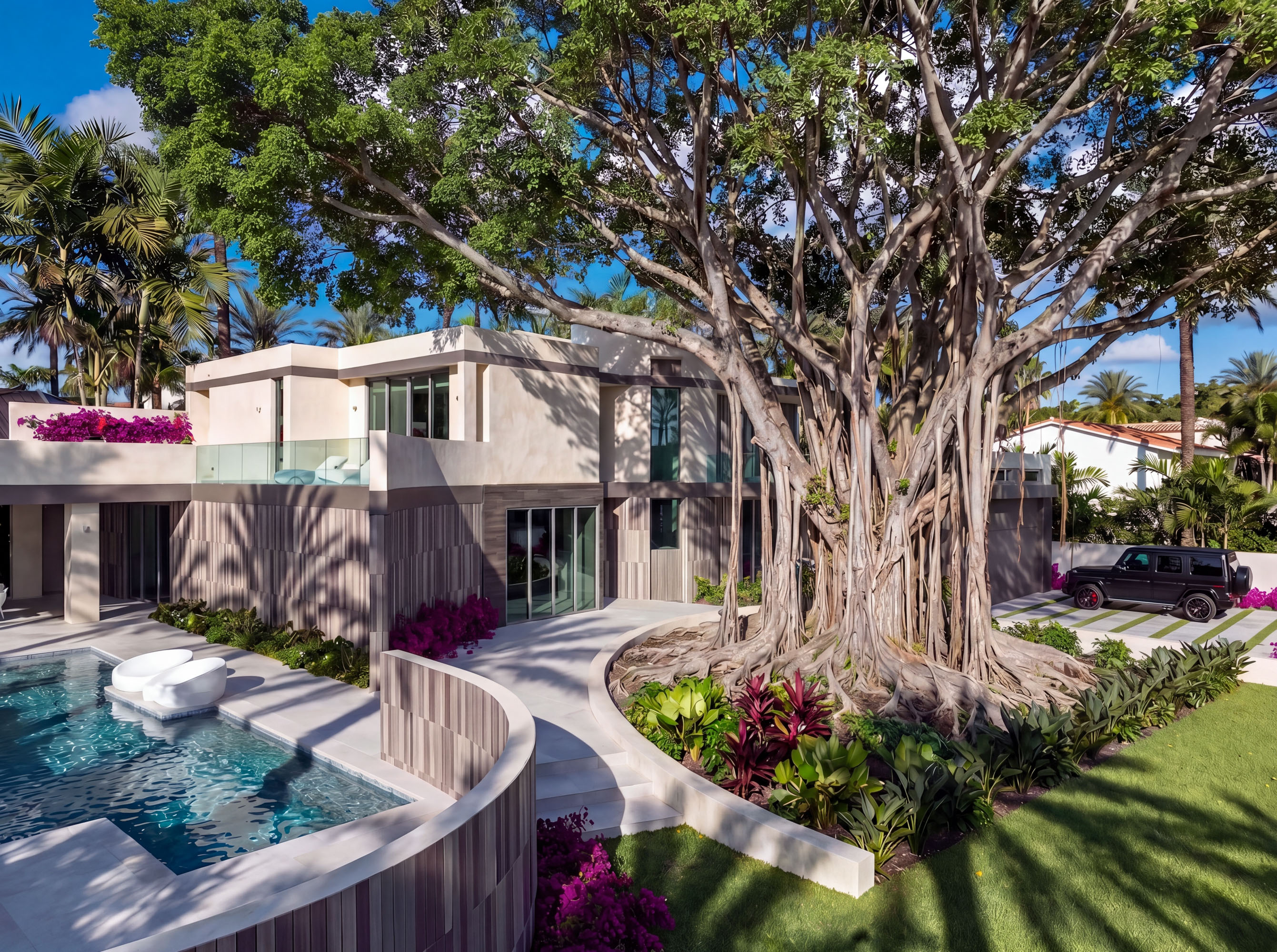 Contemporary Custom Home in West Palm Beach