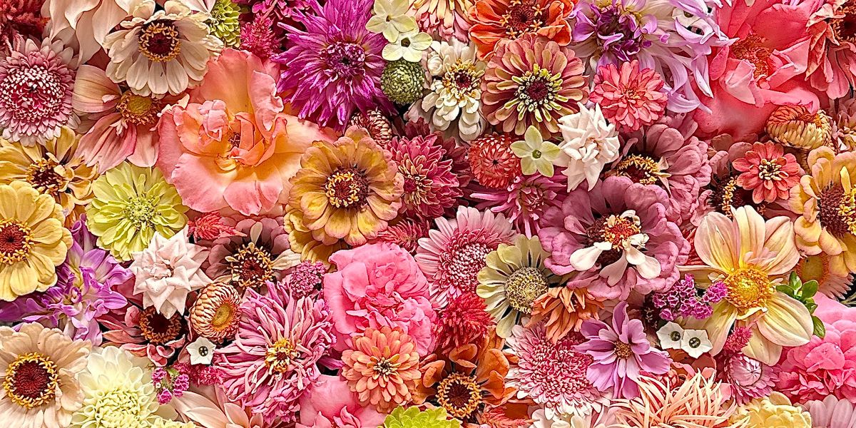 Taylor Family Farm tour and flower bar bouquet event