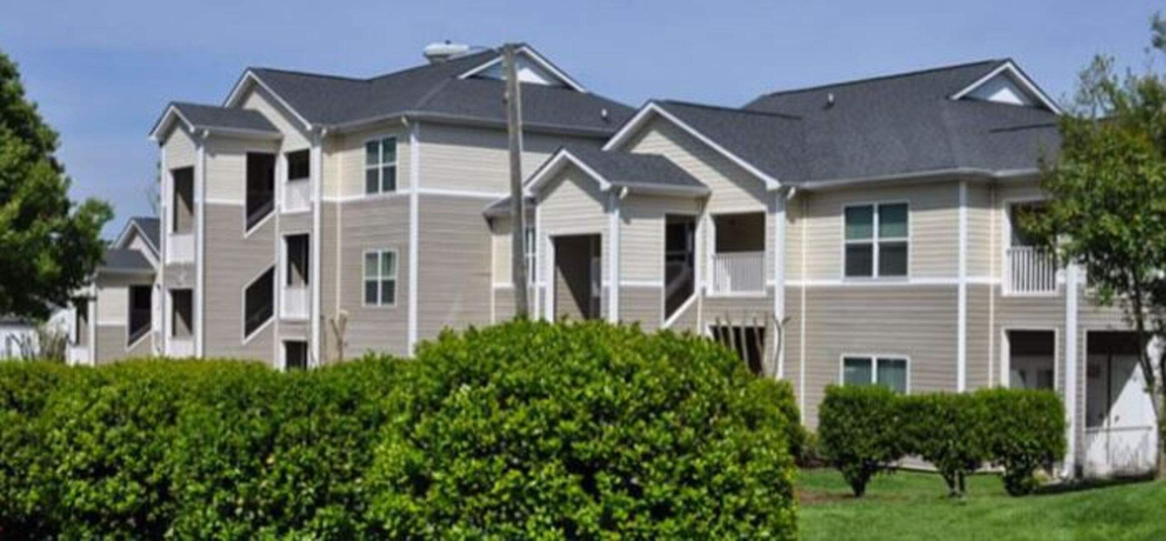 Exterior of leasing office