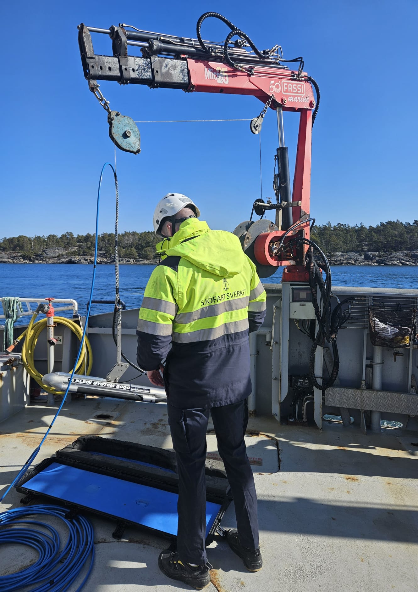Survey vessel operations