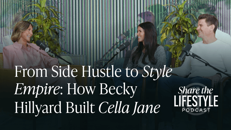 Becky Hillyard on Share the Lifestyle