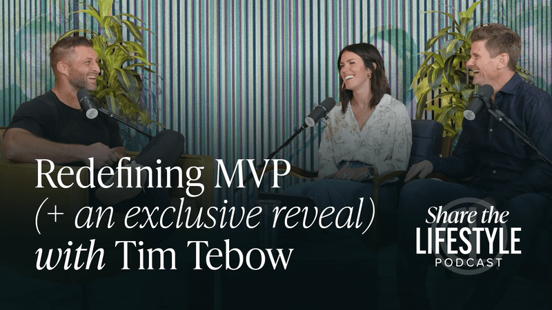 Tim Tebow on Share the Lifestyle