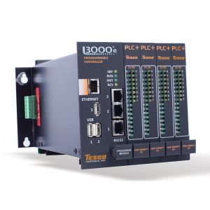 L3000e 4-card PLC rack