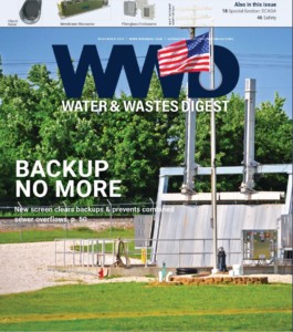 Water & Wastes Digest Magazine Cover