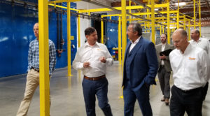Rep Bera takes facility tour