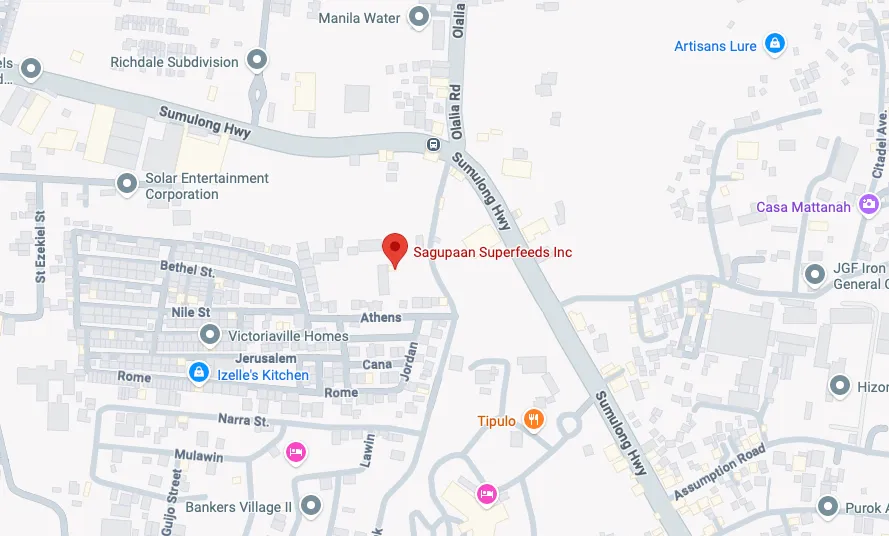 Main Office map