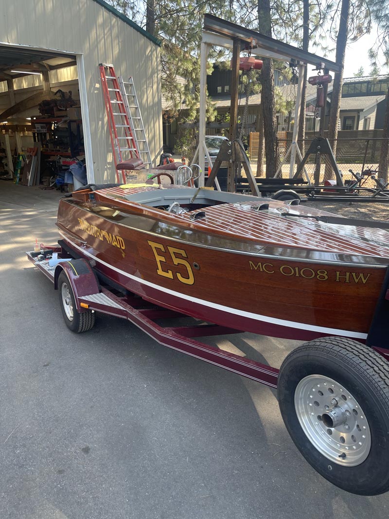 marine repair service, deck work scene