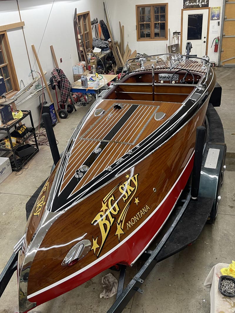 marine repair service, deck work scene