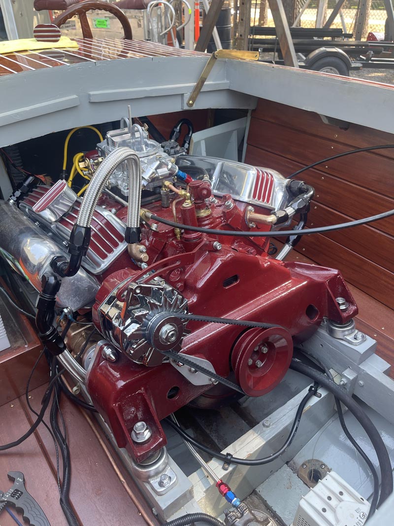 marine repair service, deck work scene