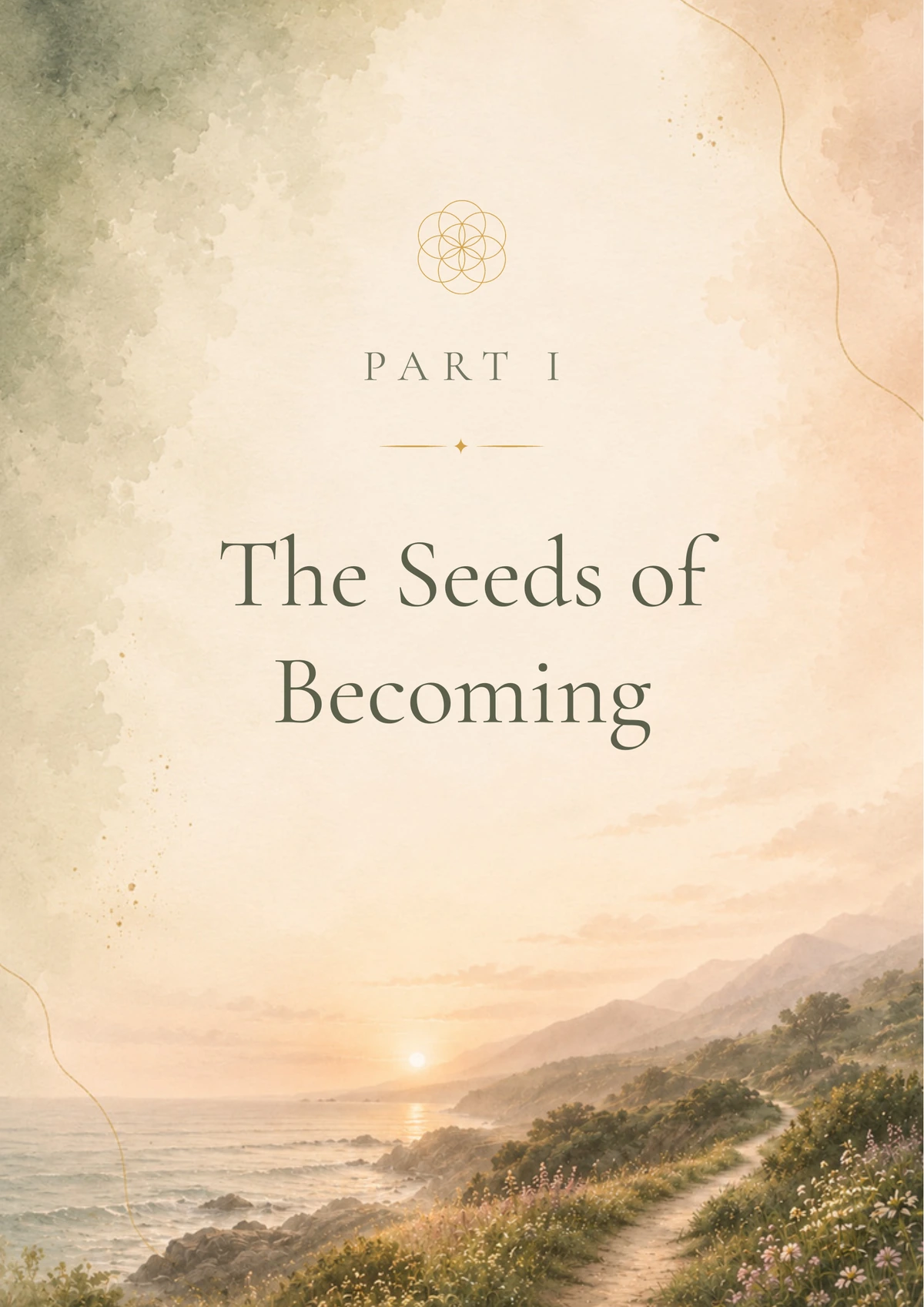 Part I opening page: The Seeds of Becoming.
