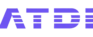 ATDI company logo in stylized purple font.