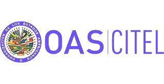 OASICTEL logo featuring a circular emblem with multiple colorful diagonal lines and text beside it.