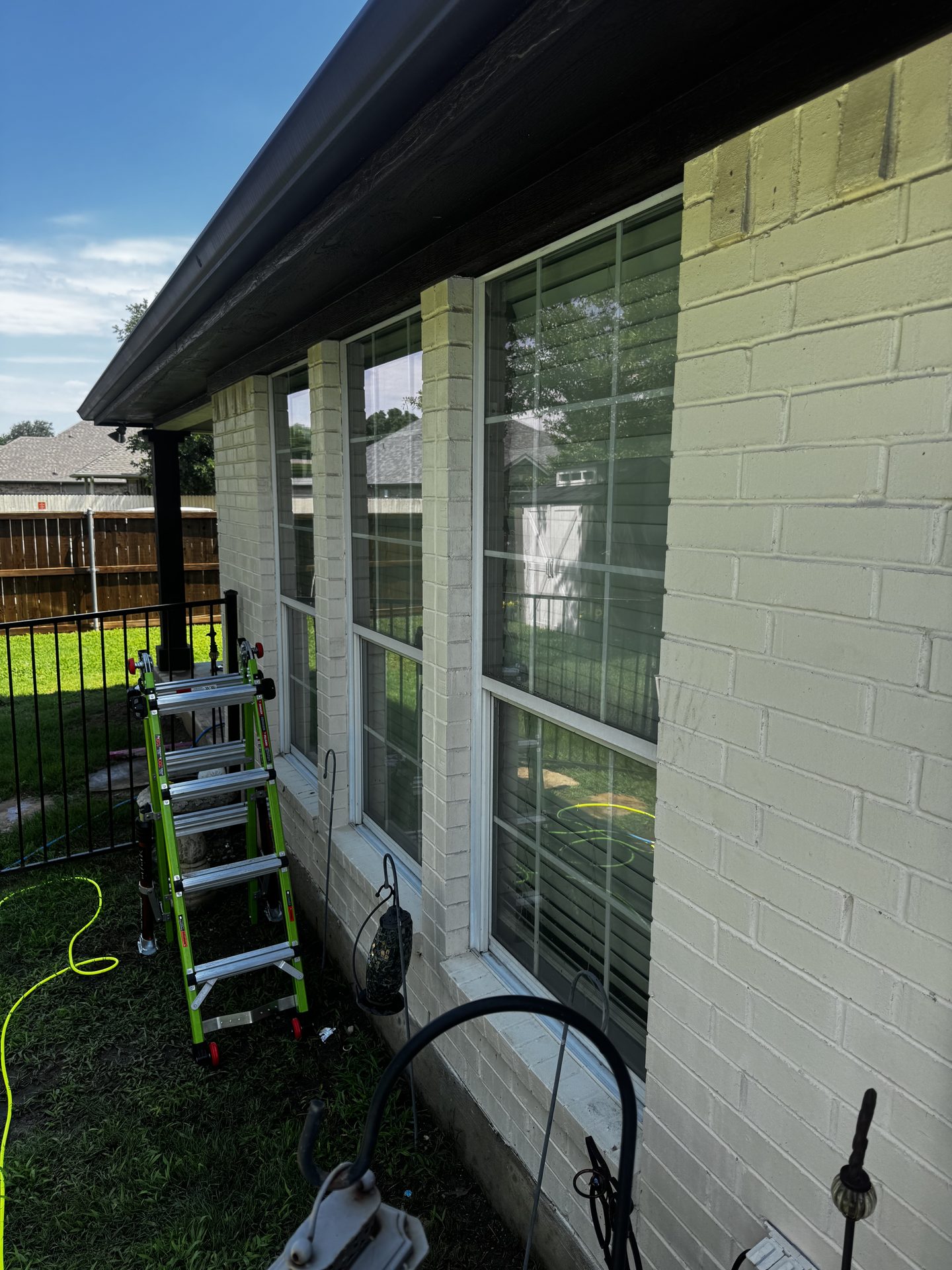 Residential window cleaning