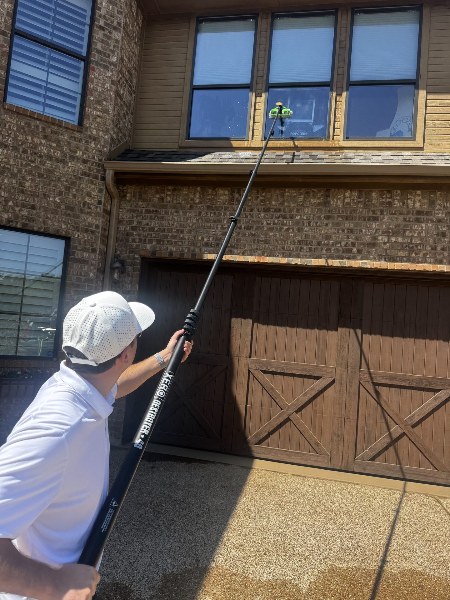 Residential window cleaning