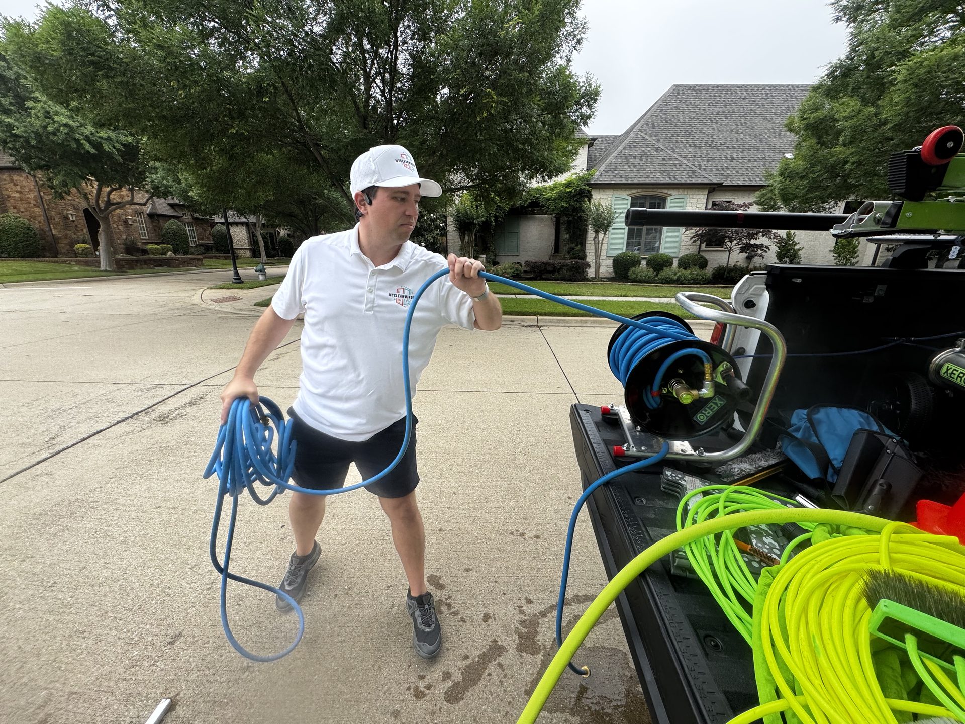 Residential window cleaning