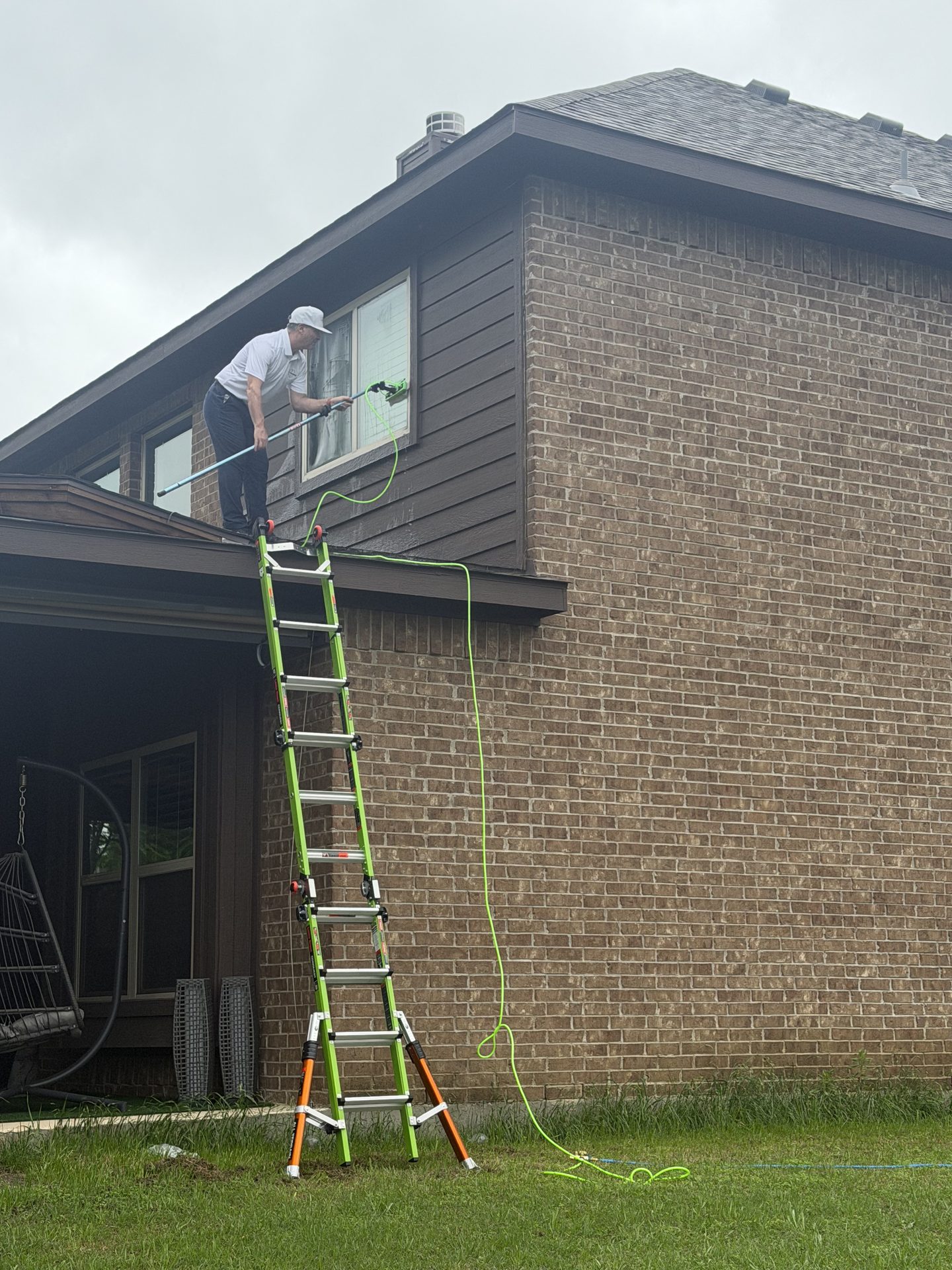 Residential window cleaning