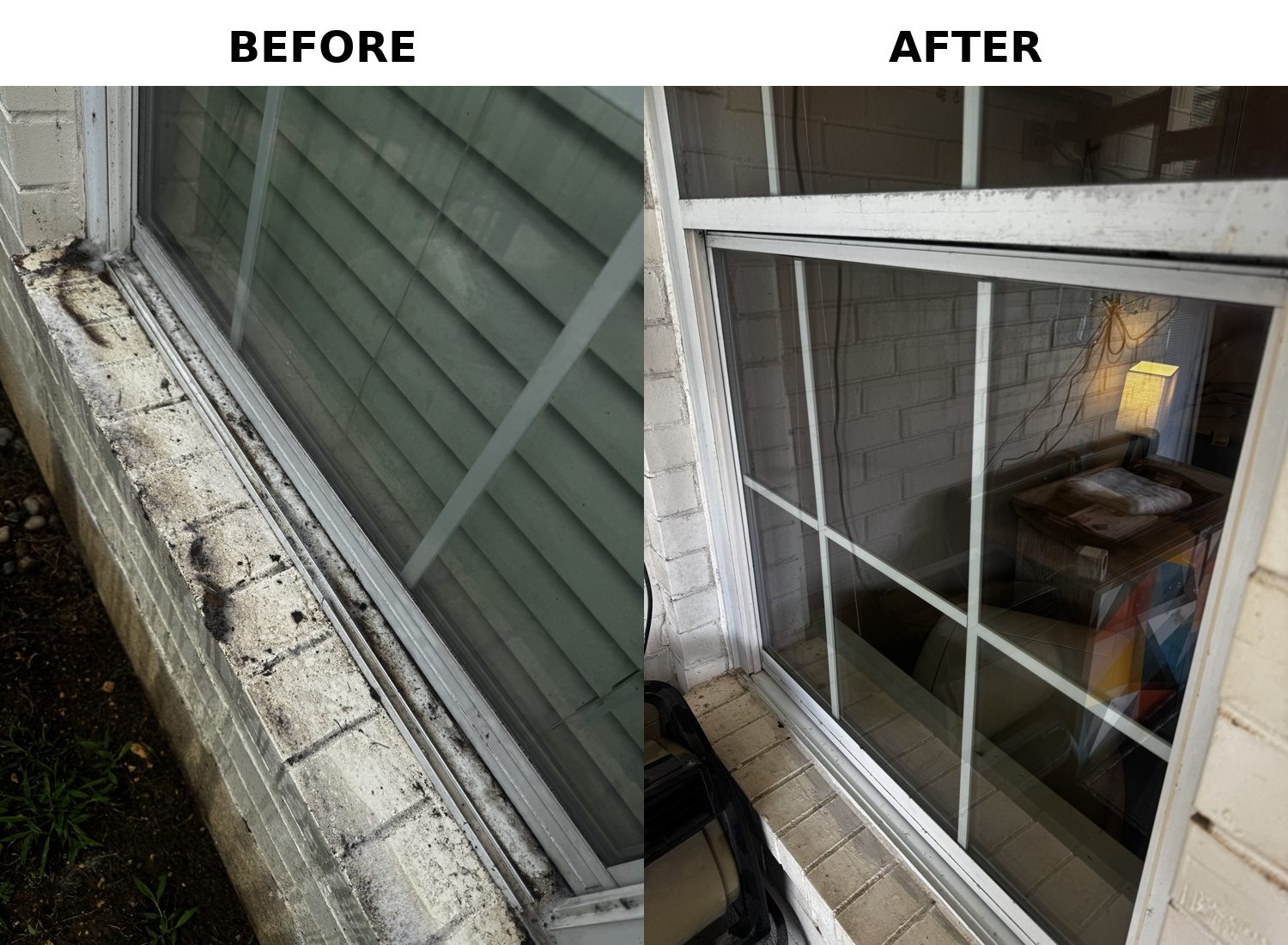 Residential window cleaning