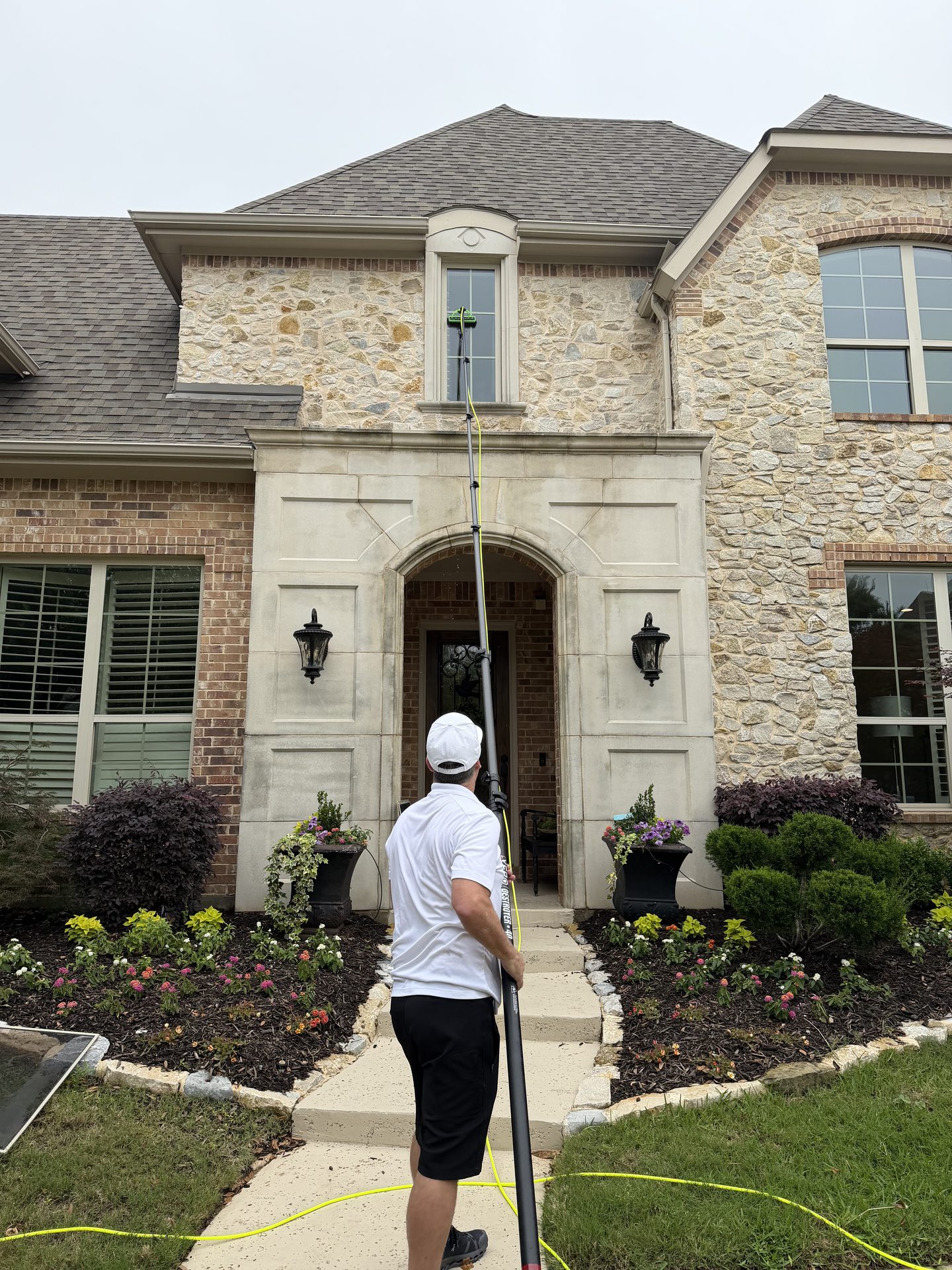 Residential window cleaning