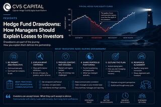 Hedge fund drawdowns — communicating losses to institutional investors