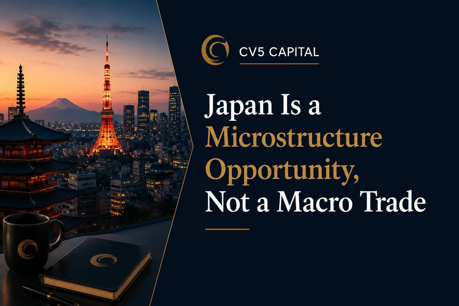 Japanese market microstructure inefficiencies and institutional hedge fund trading strategy illustration