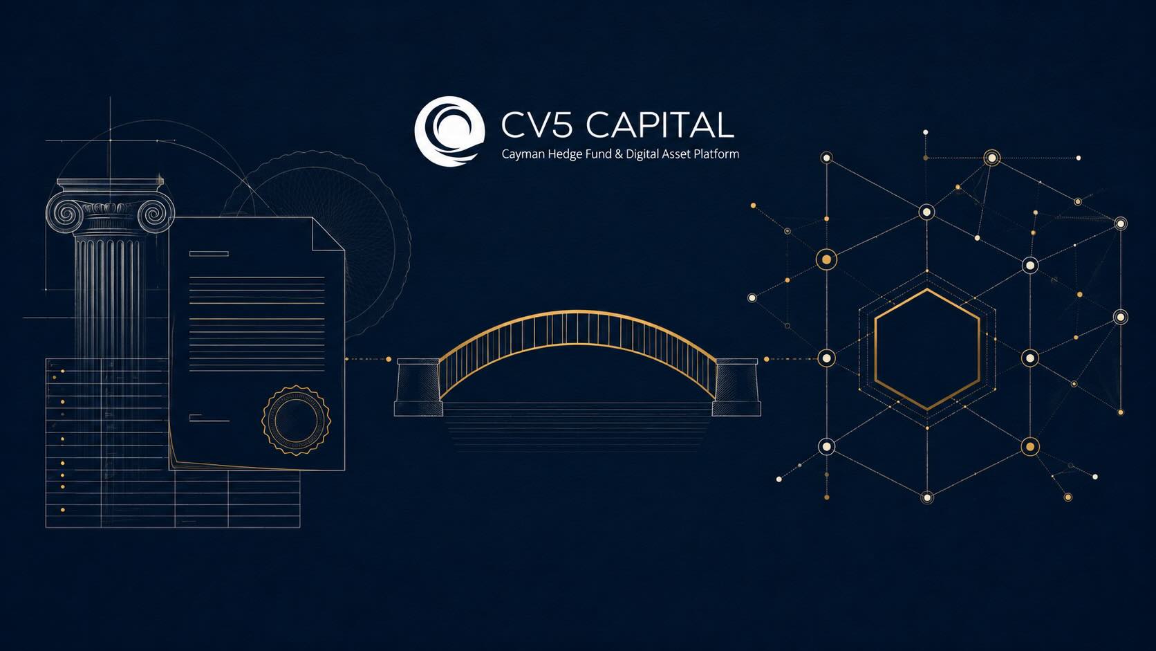 Institutional illustration of Cayman tokenised fund legal structuring and digital asset issuance