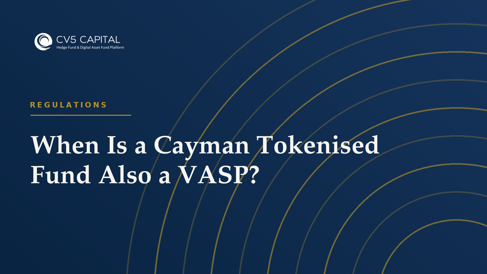 When a Cayman tokenised fund is also a VASP under the 1 April 2025 Phase 2 licensing line for virtual asset custody and trading platform services