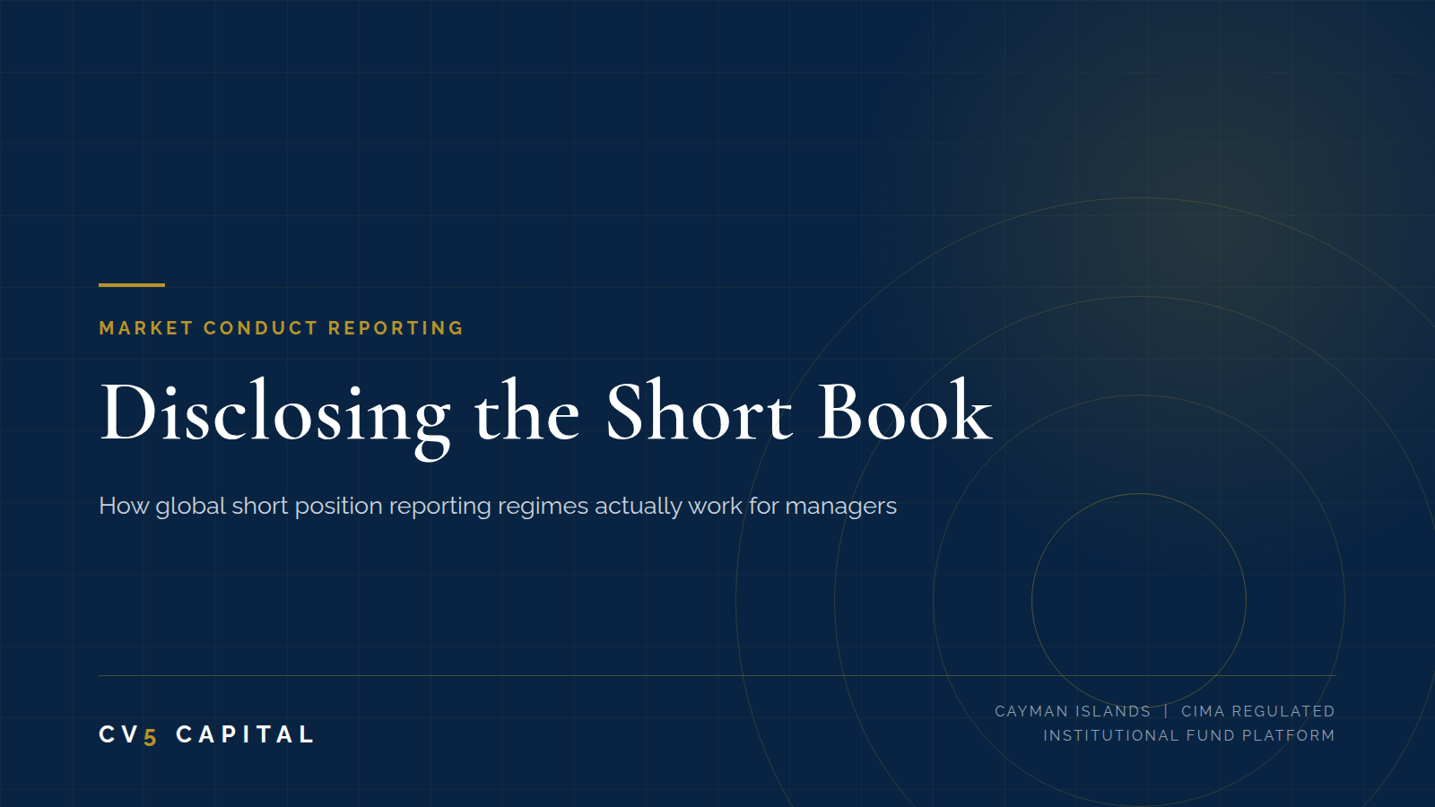Global short selling disclosure rules hedge funds must meet, comparing net short position reporting across US, EU, UK and Asian markets