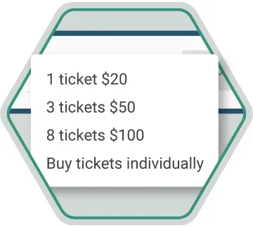 raffle tickets package