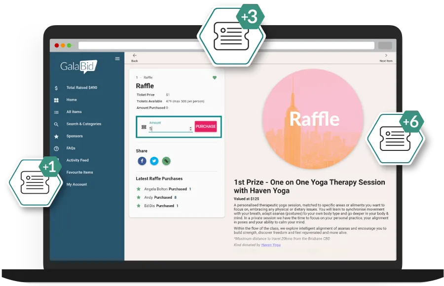 virtual raffle