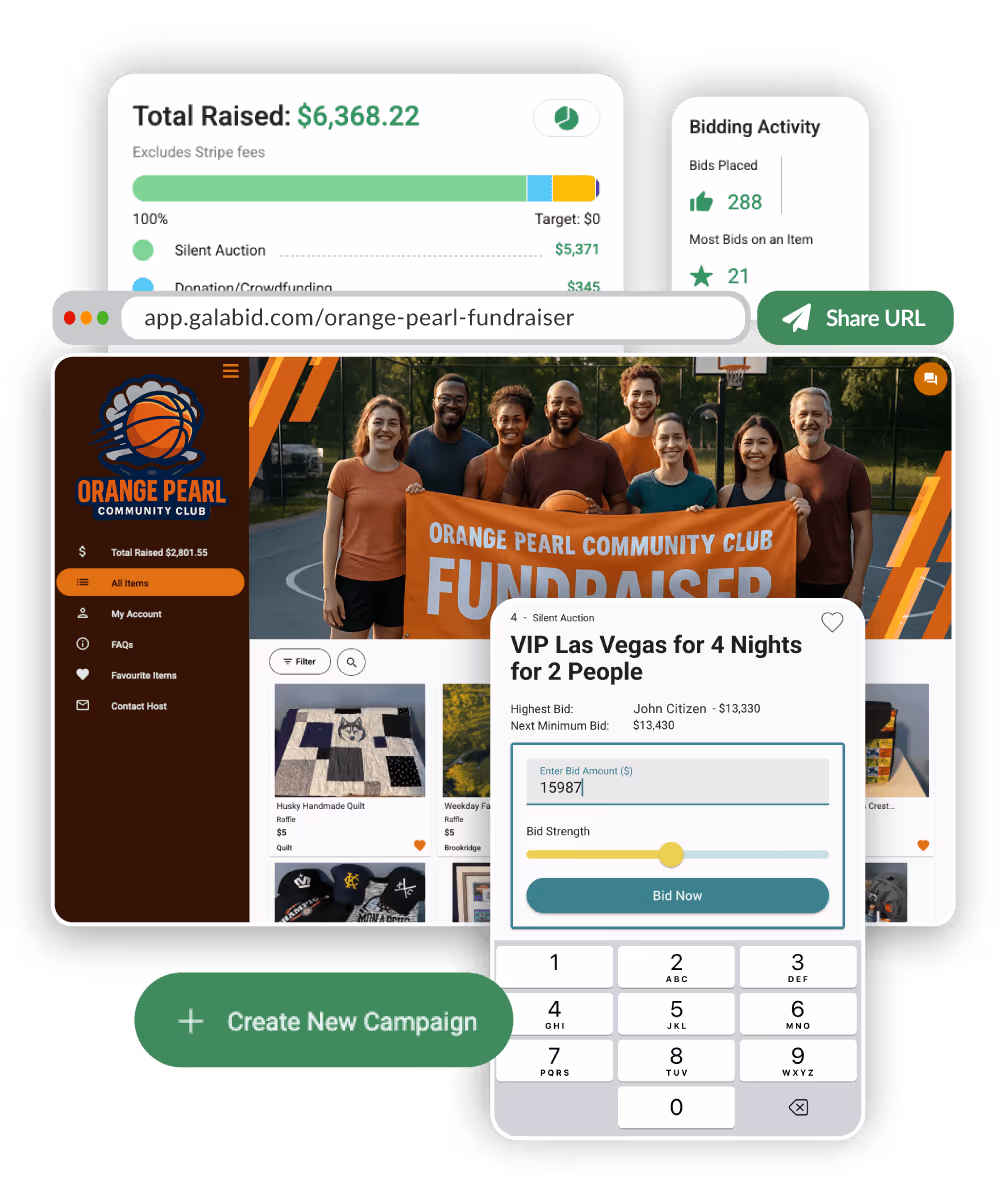 online auction website platform