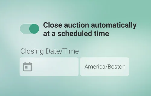 Automatic Auction Close and Winner Notifications